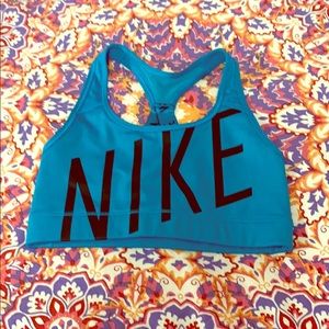 LIKE NEW NIKE Teal Sports Bra